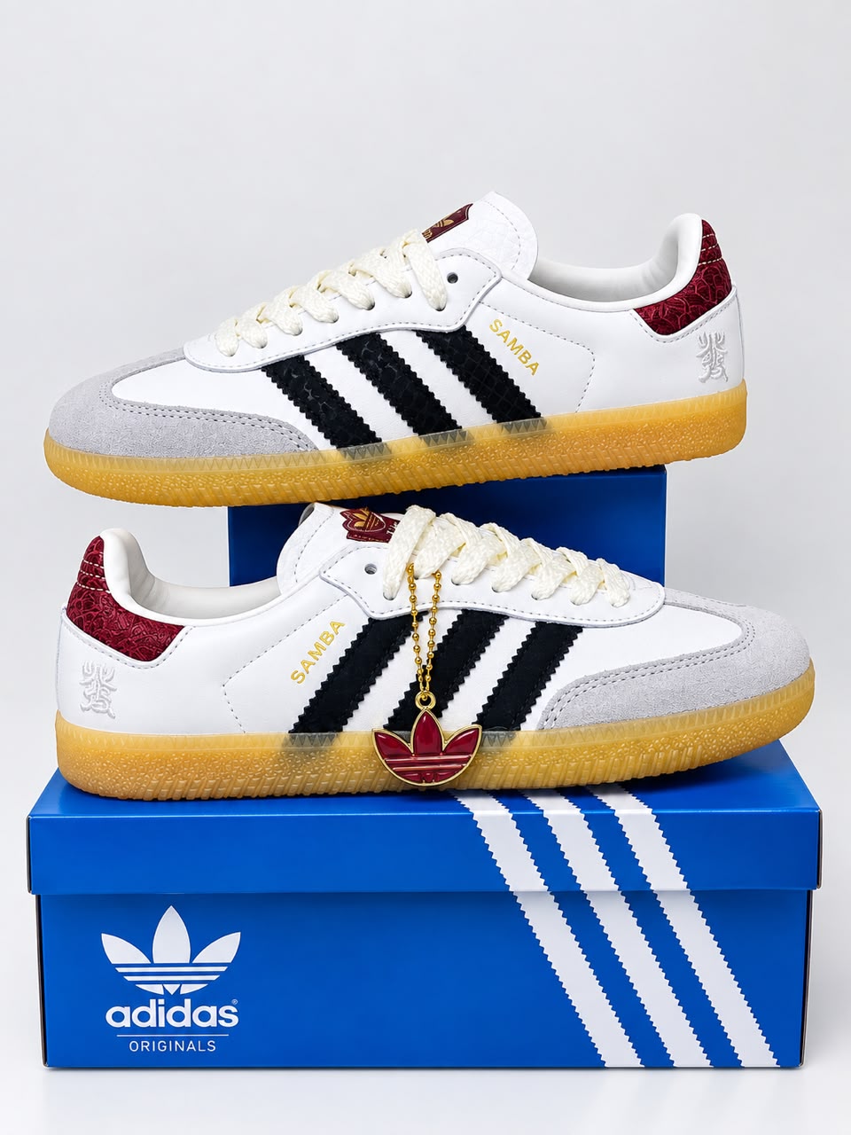 Adidas Burgundy Retro Sneaker